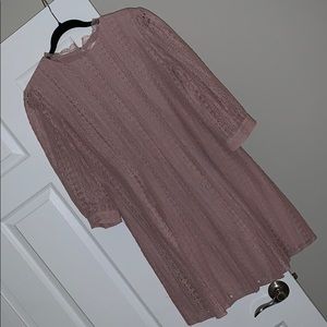 LC Blush Lace Dress